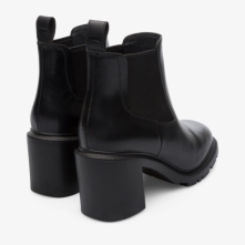 Camper Black Ankle Boots Womens - Whitnee Online Ireland | YLZTK8179